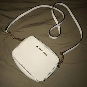 Michael kors white purse